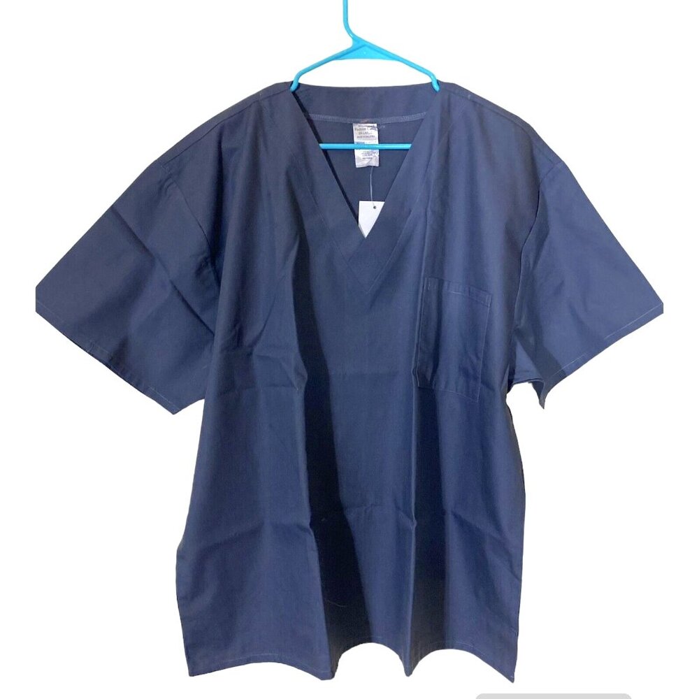 Fashion Castle NWT NOS Nurse Scrub Charcoal 2X Veterinarian Medical Nurse Dental